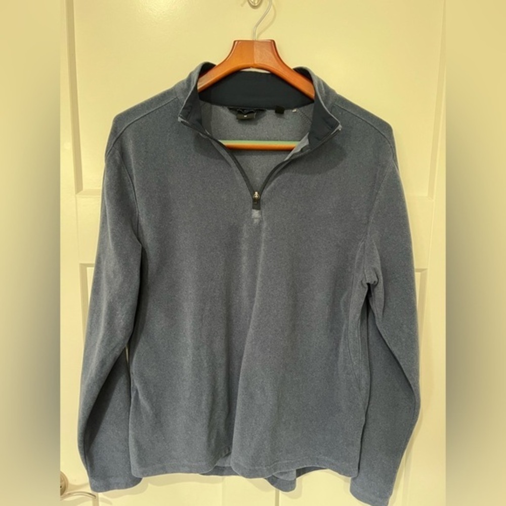 Mondetta Outdoor Project  Men's Gray Quarter-Zip Sweater Sz M